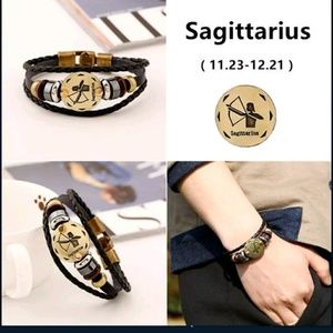 Unisex zodiac sign bracelet